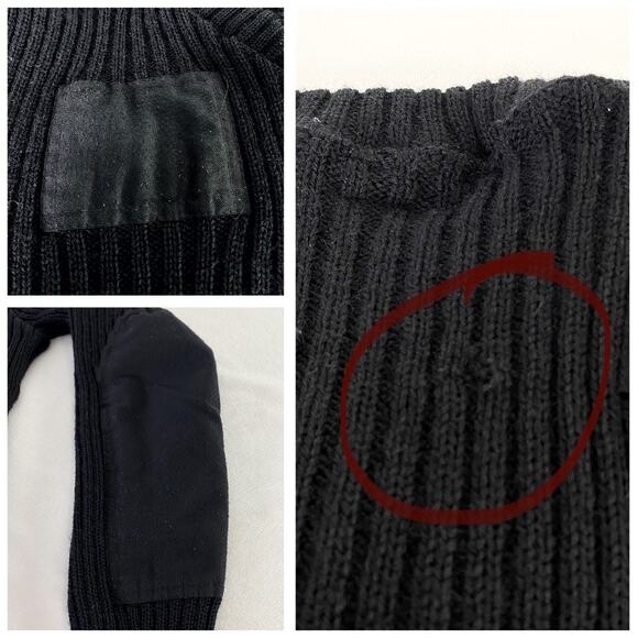 Citadel Techwear Pullover Wool Military Tactical Ribbed Sweater Sz Large - Picture 5 of 13